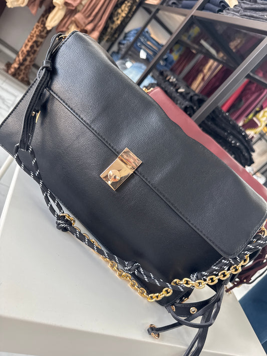 BORSA WENDY nera/bordeaux