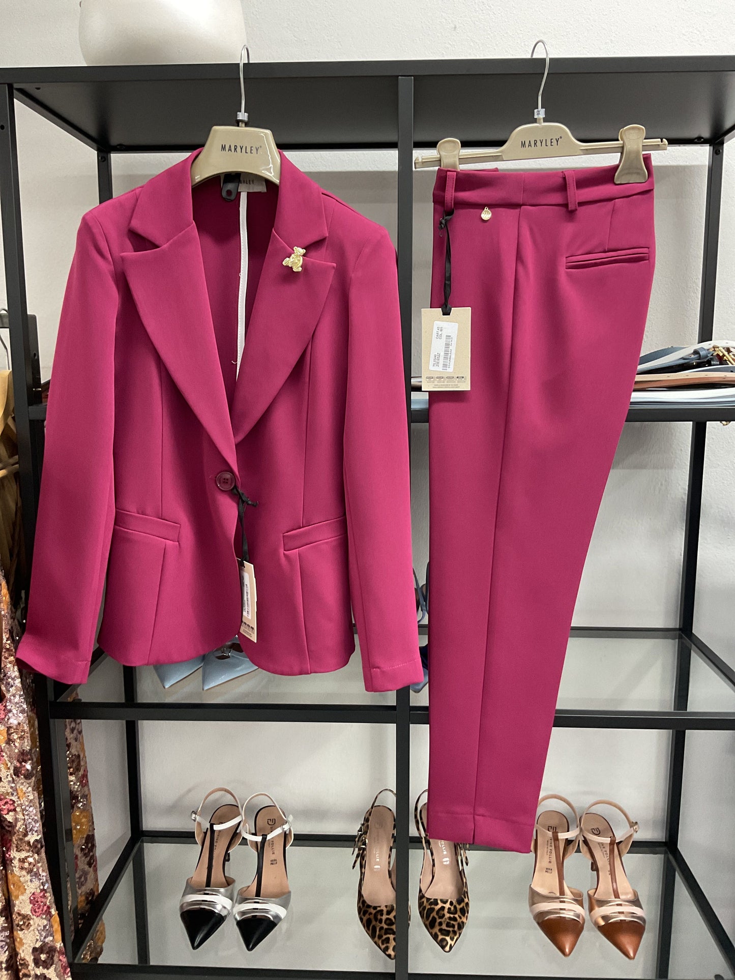 MARYLEY PANTALONE BASIC SANGRIA MARYLEY