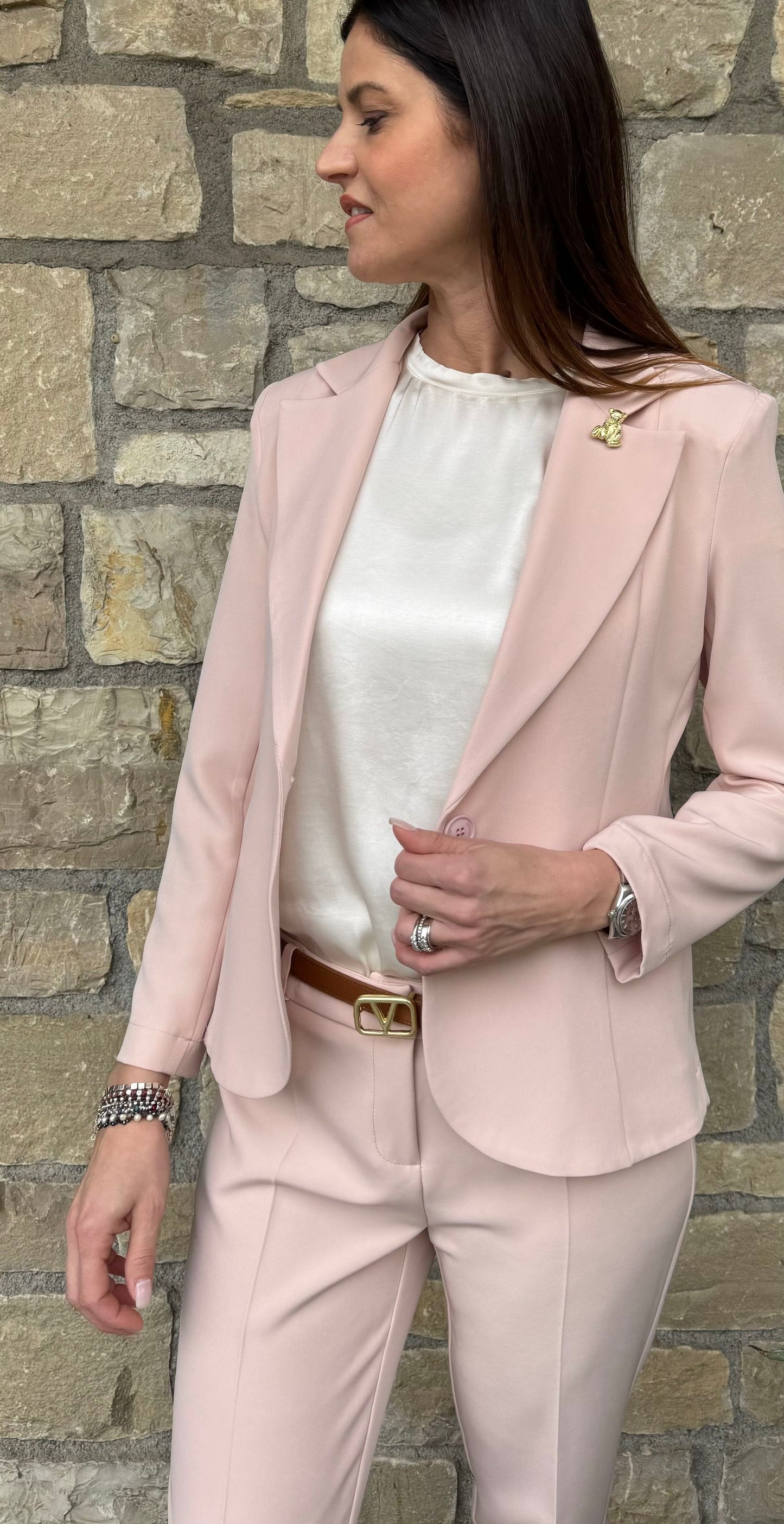 MARYLEY PANTALONE BASIC ROSA MARYLEY