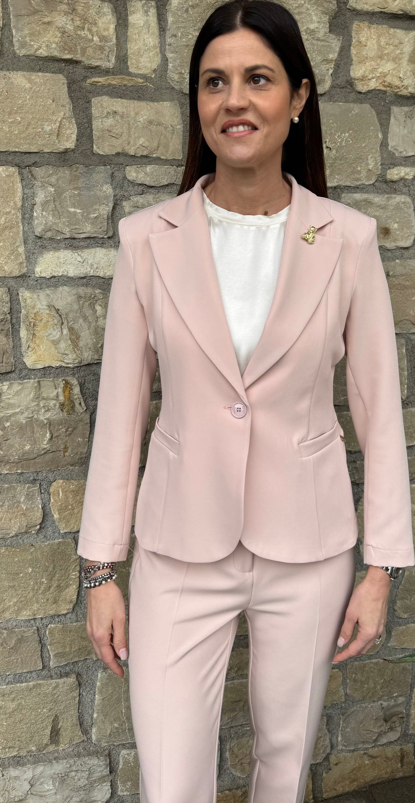 MARYLEY PANTALONE BASIC ROSA MARYLEY