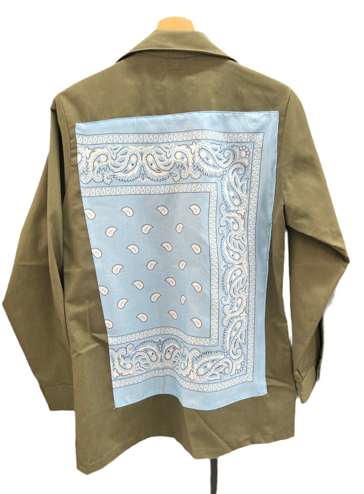 MARYLEY SAHARIANA APPLICAZIONI BANDANA AZZURRA