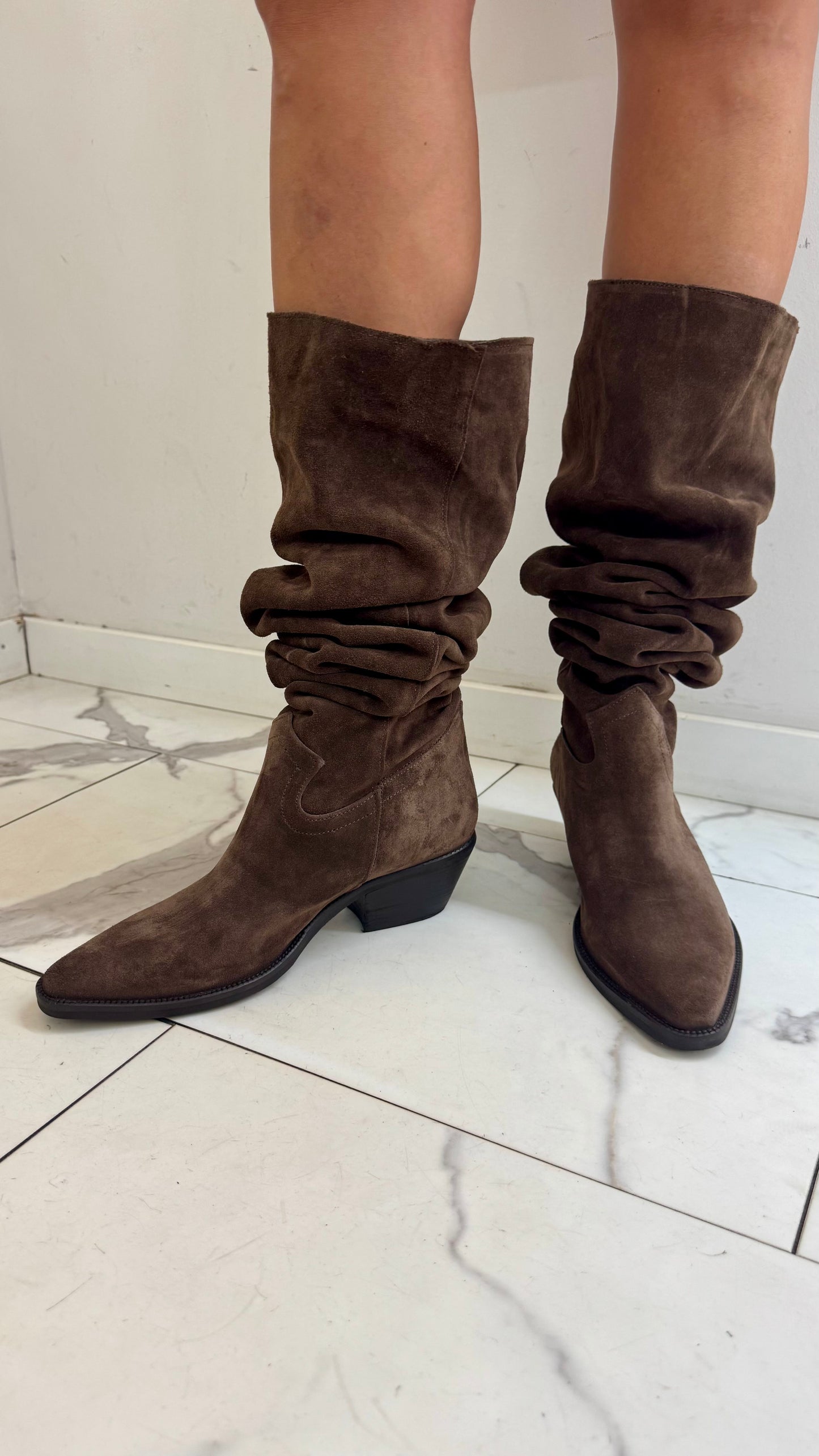 TEXANO ALTO CAMOSCIO TESTA DI MORO