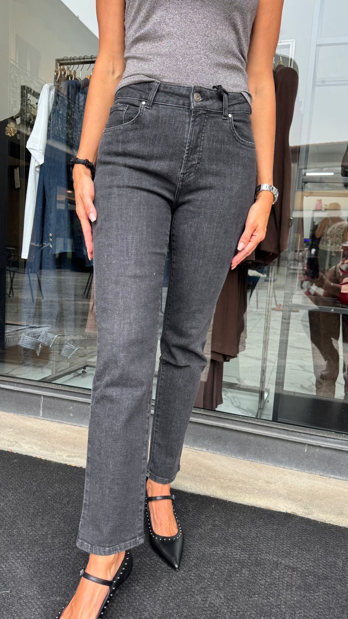 JEANS ASPEN NERO