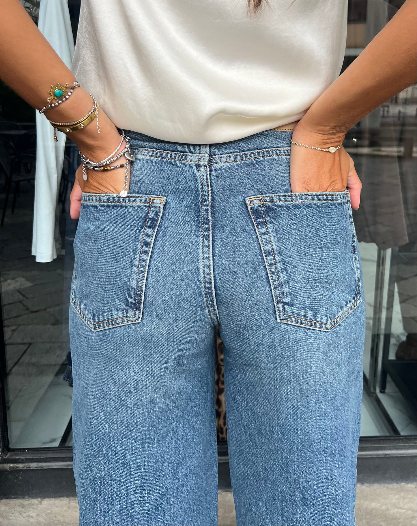 JEANS LOS ANGELES BLU CHIARO