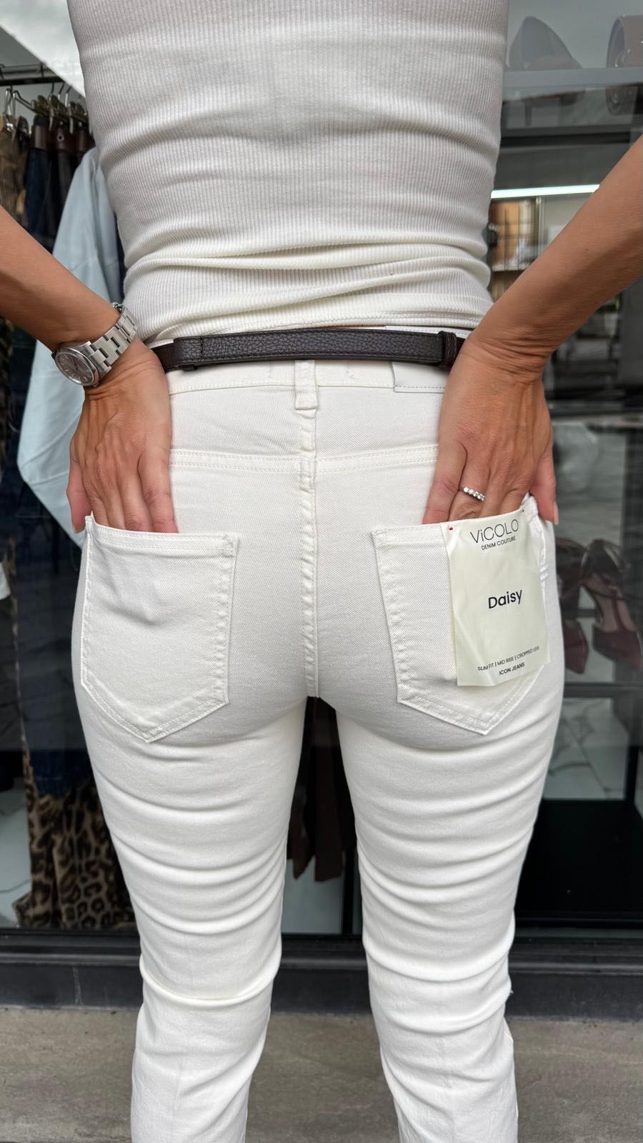 JEANS DAISY BURRO