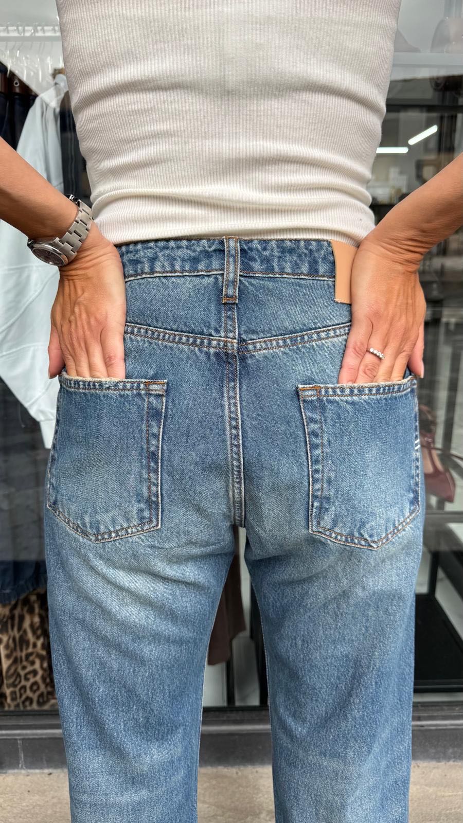 JEANS ZOE BLU