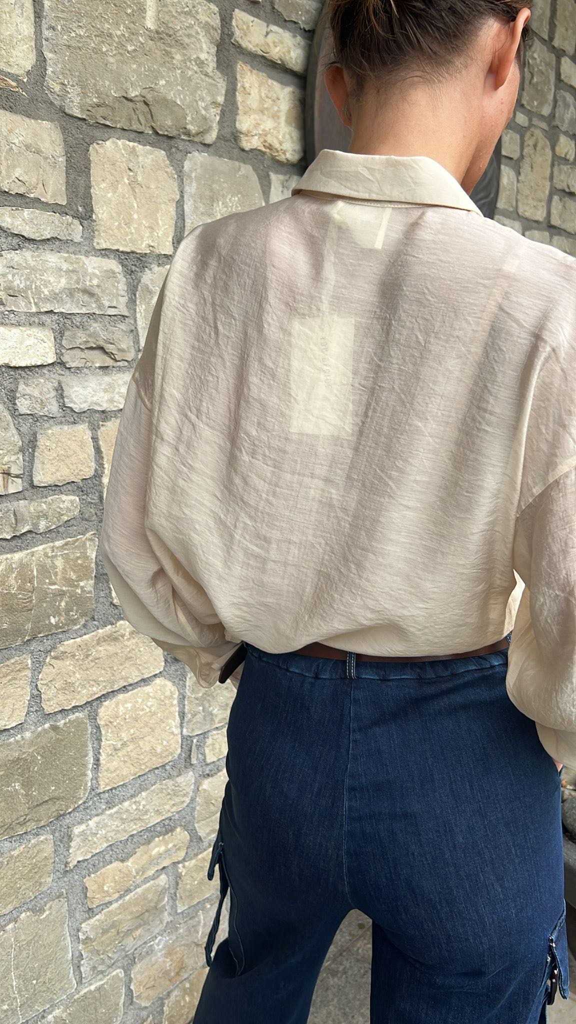 CAMICIA BASIC BURRO