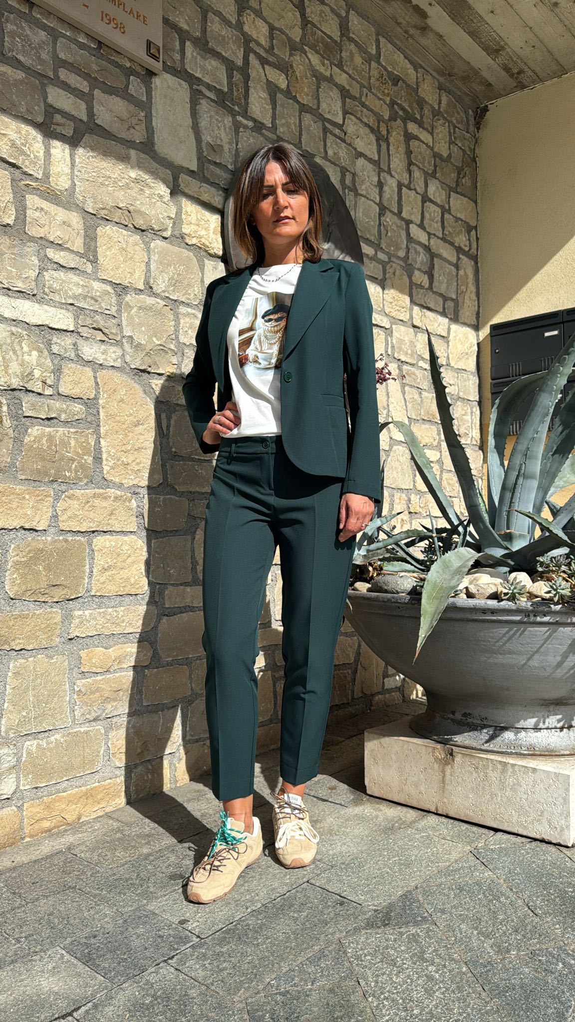 TAILLEUR BASIC VERDE