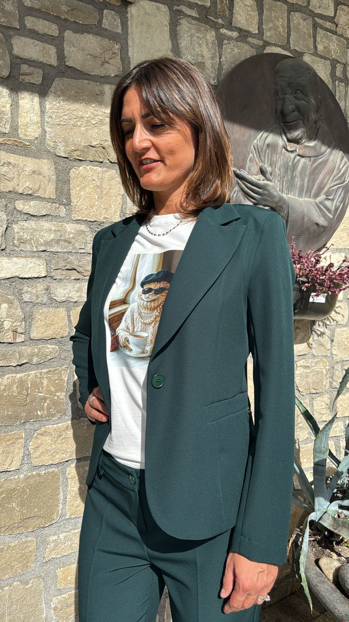 TAILLEUR BASIC VERDE