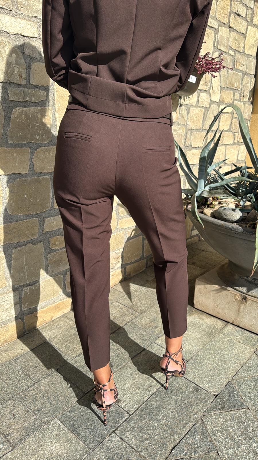 TAILLEUR BASIC CIOCCOLATO