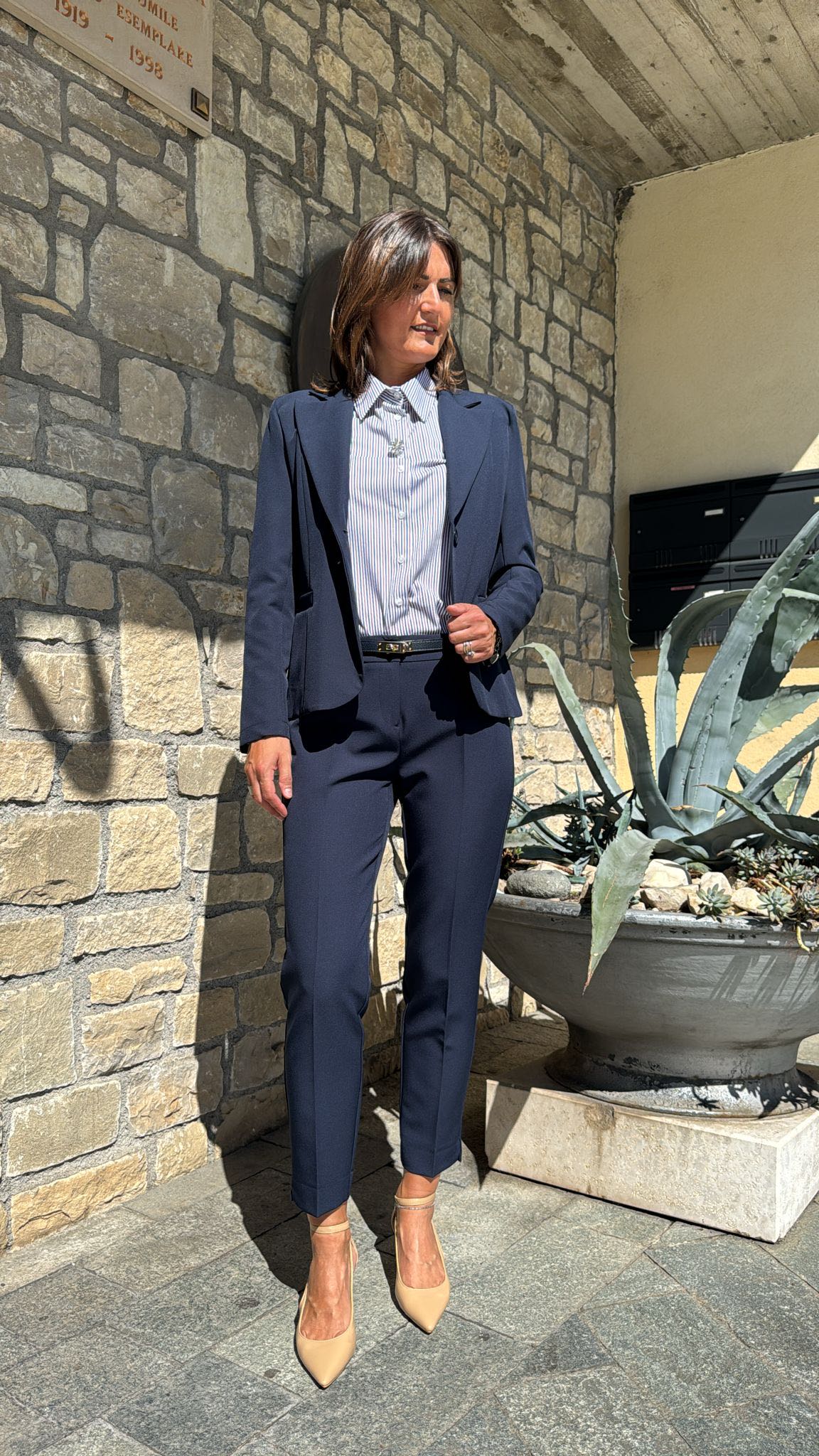 TAILLEUR BASIC BLU