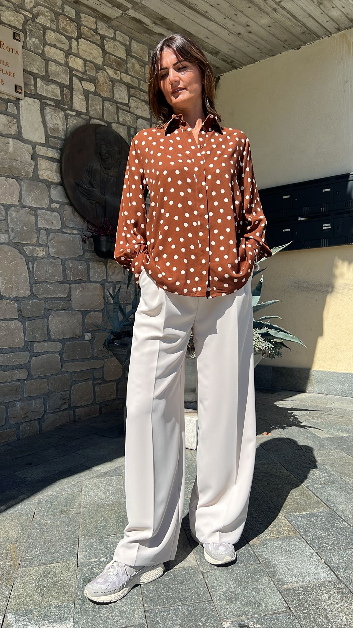 CAMICIA POIS TABACCO
