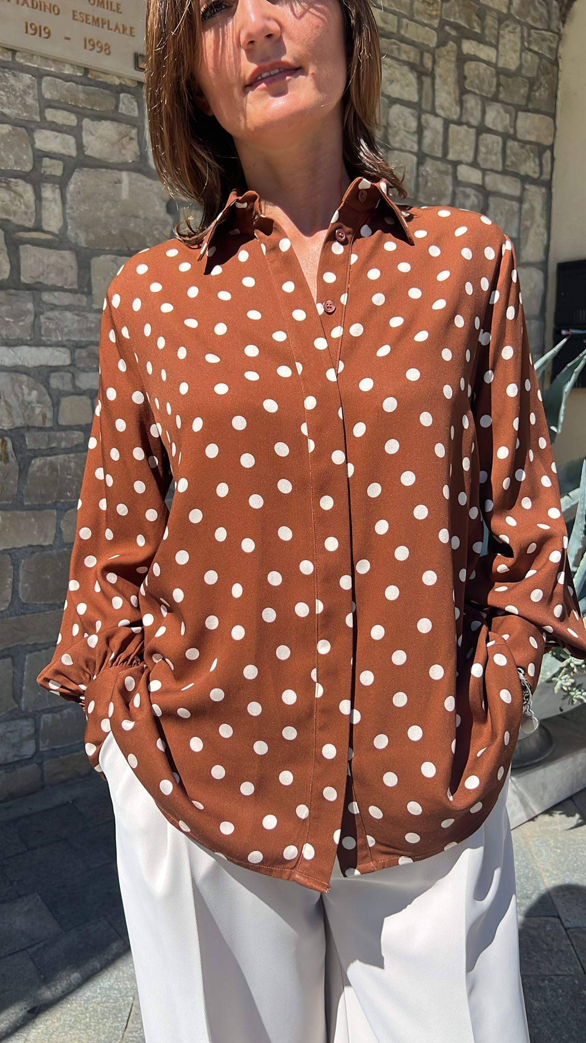 CAMICIA POIS TABACCO
