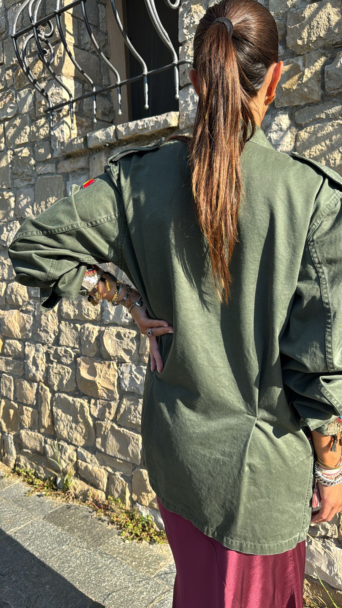 SAHARIANA CON APPLICAZIONI