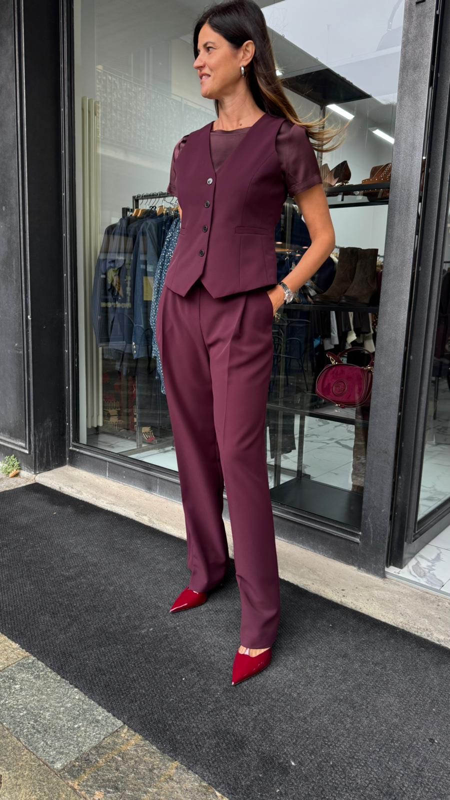 COMPLETO GILET VINACCIA