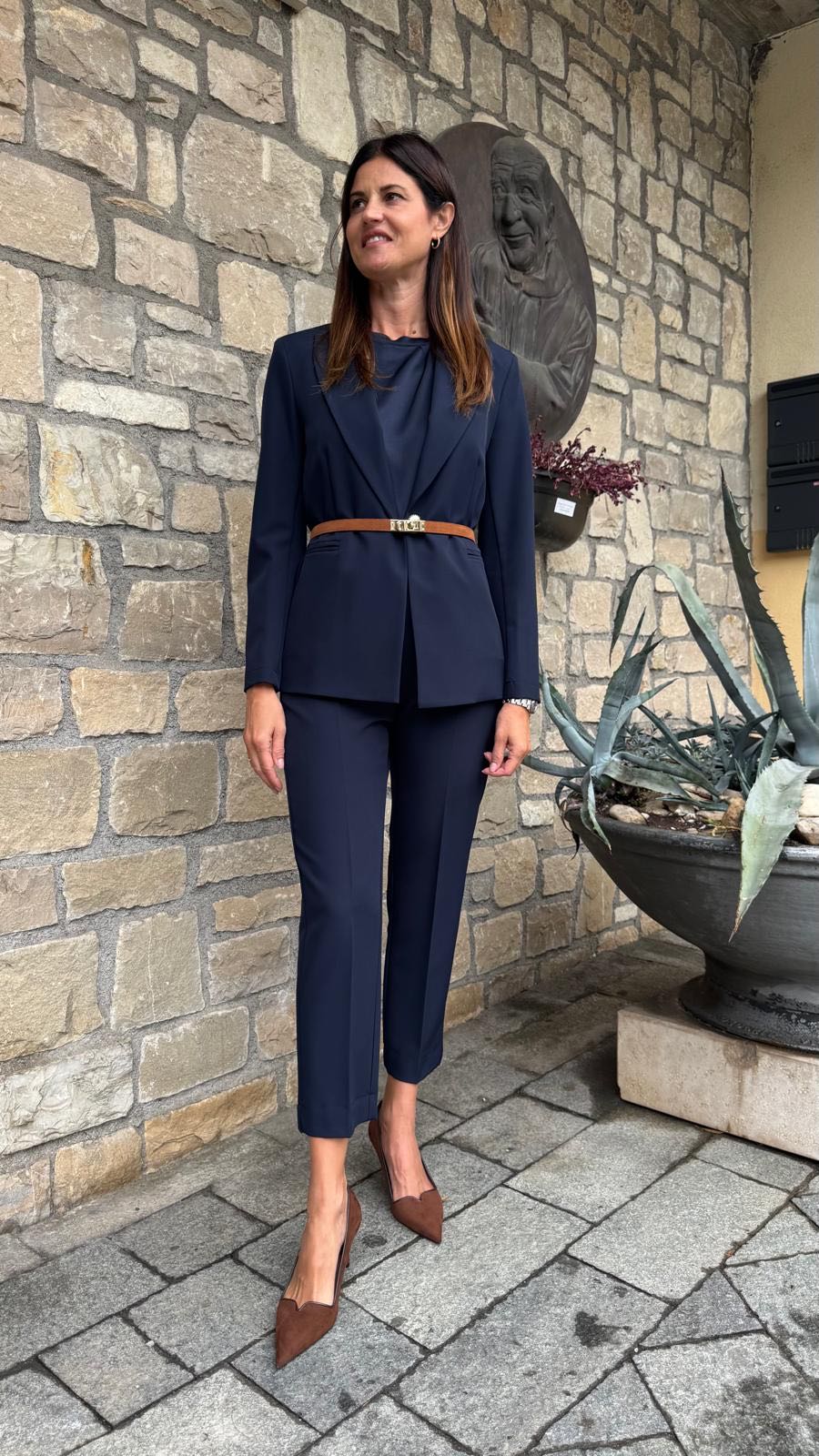 PANTALONE IRIS BLU