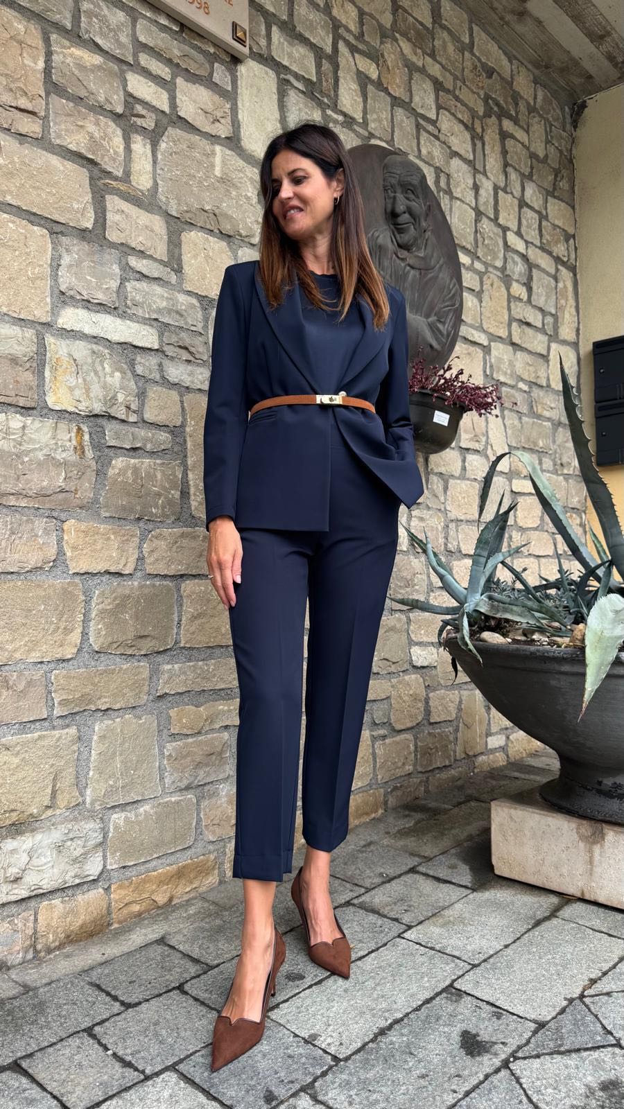 PANTALONE IRIS BLU