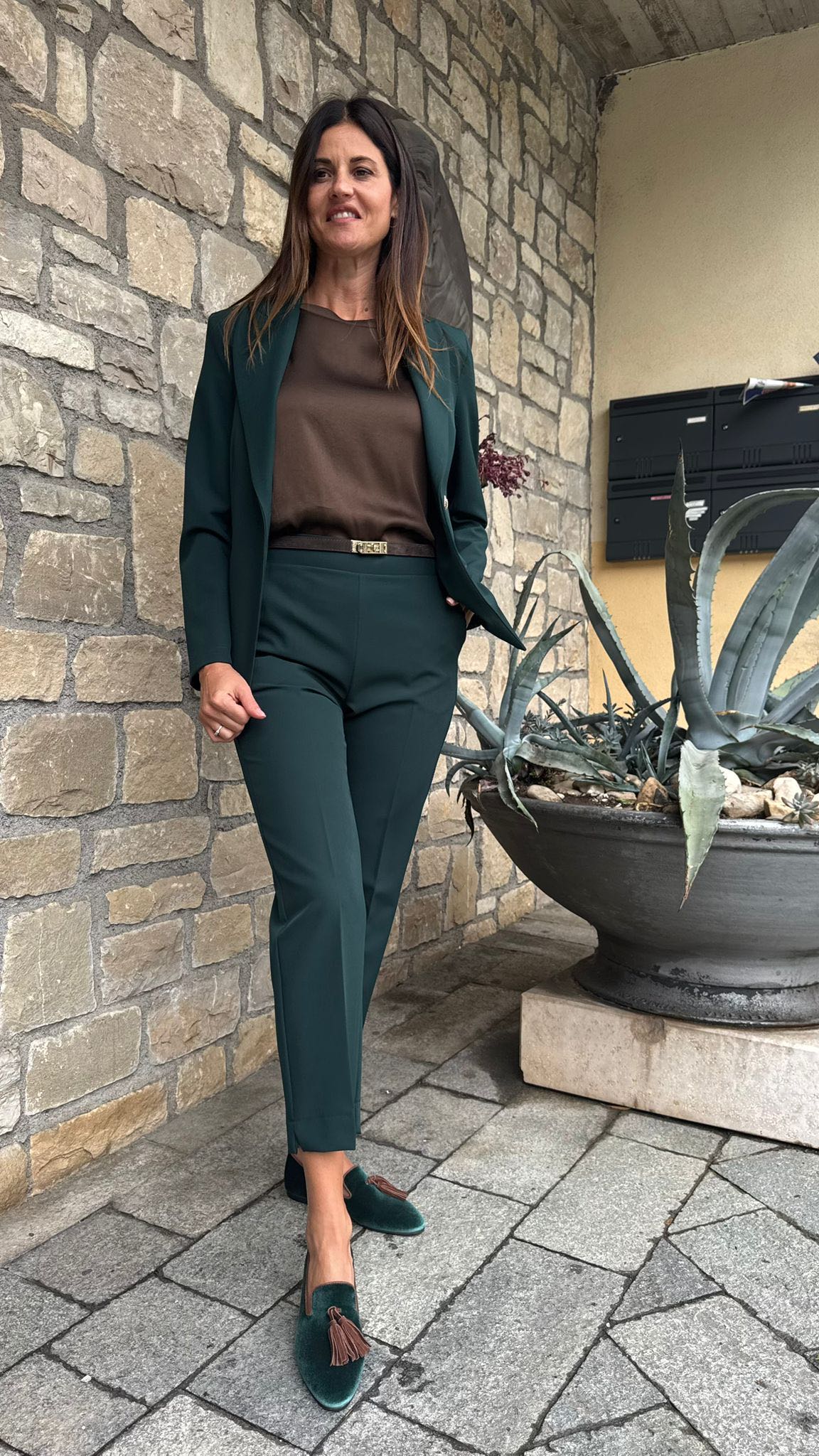 PANTALONE IRIS VERDE