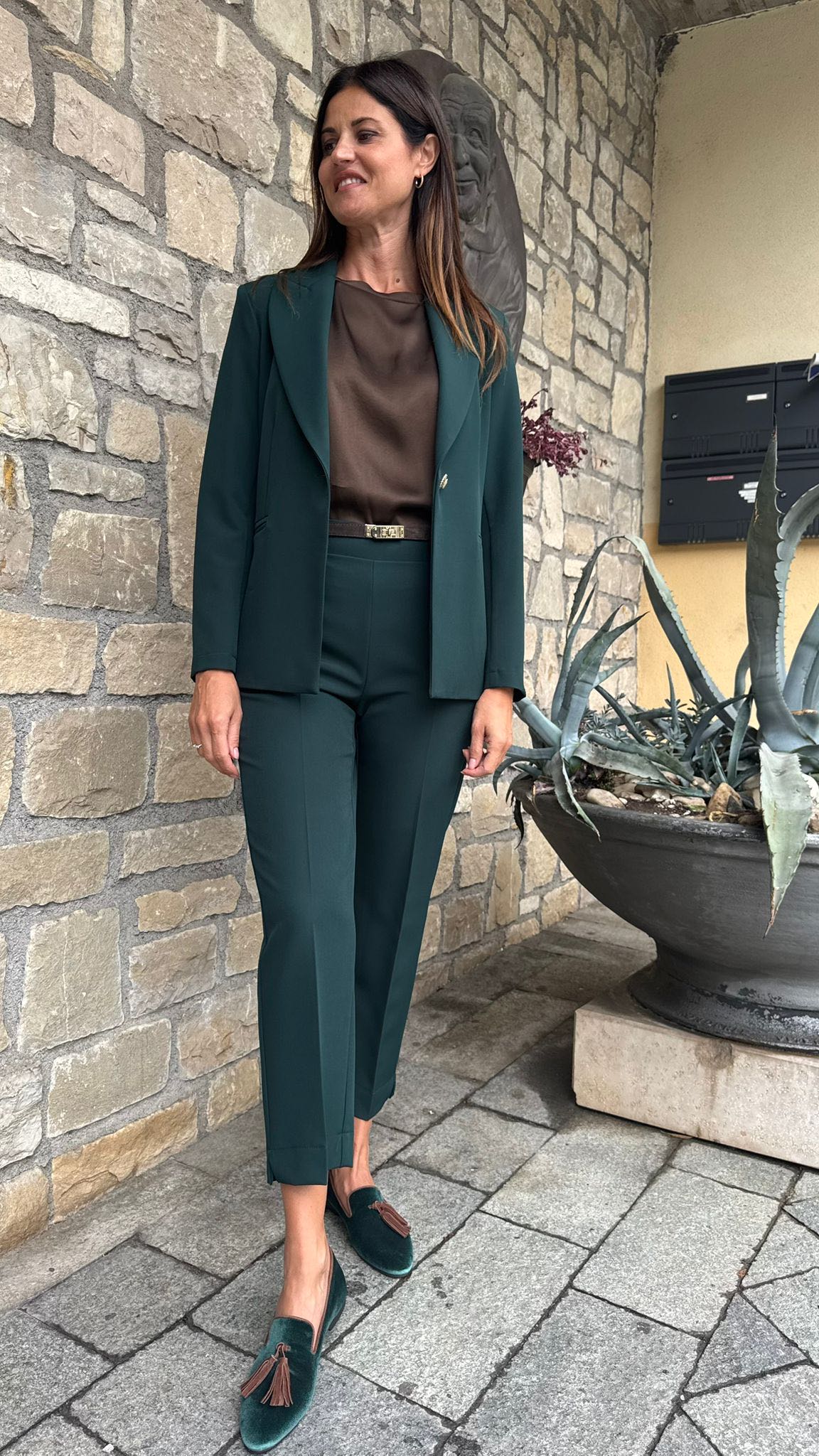 PANTALONE IRIS VERDE