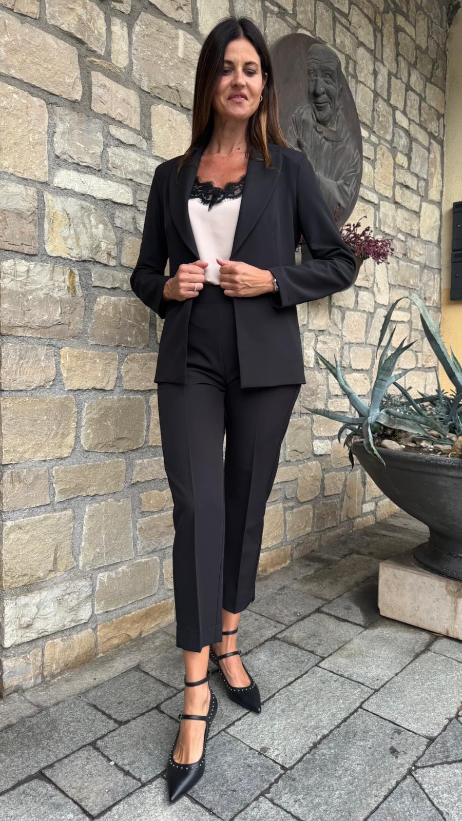 PANTALONE IRIS NERO