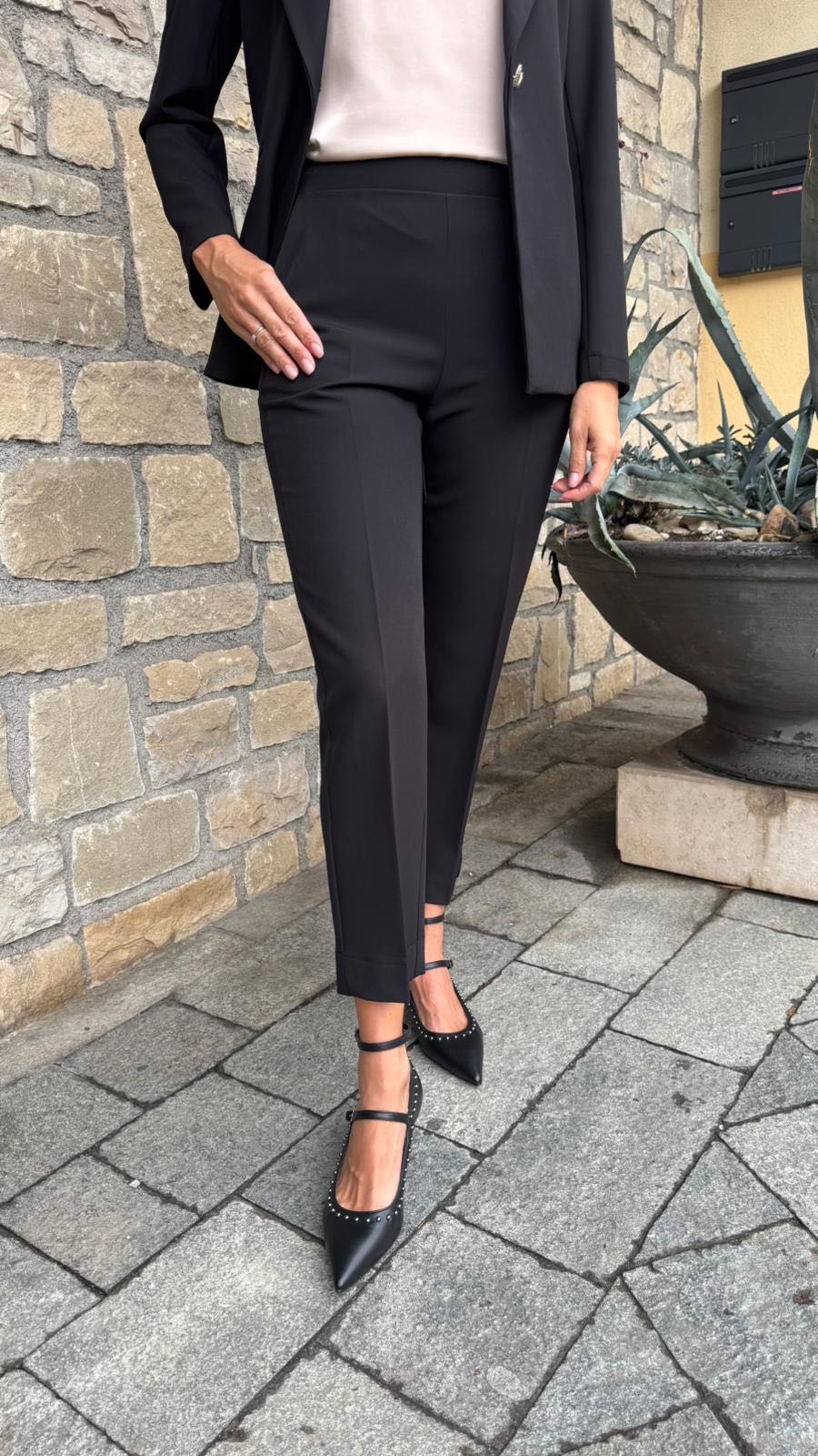 PANTALONE IRIS NERO