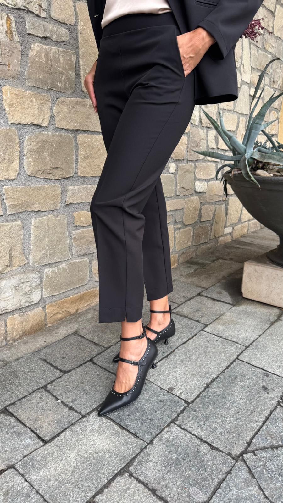 PANTALONE IRIS NERO