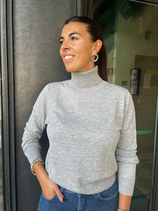 DOLCEVITA IN LANA GRIGIO