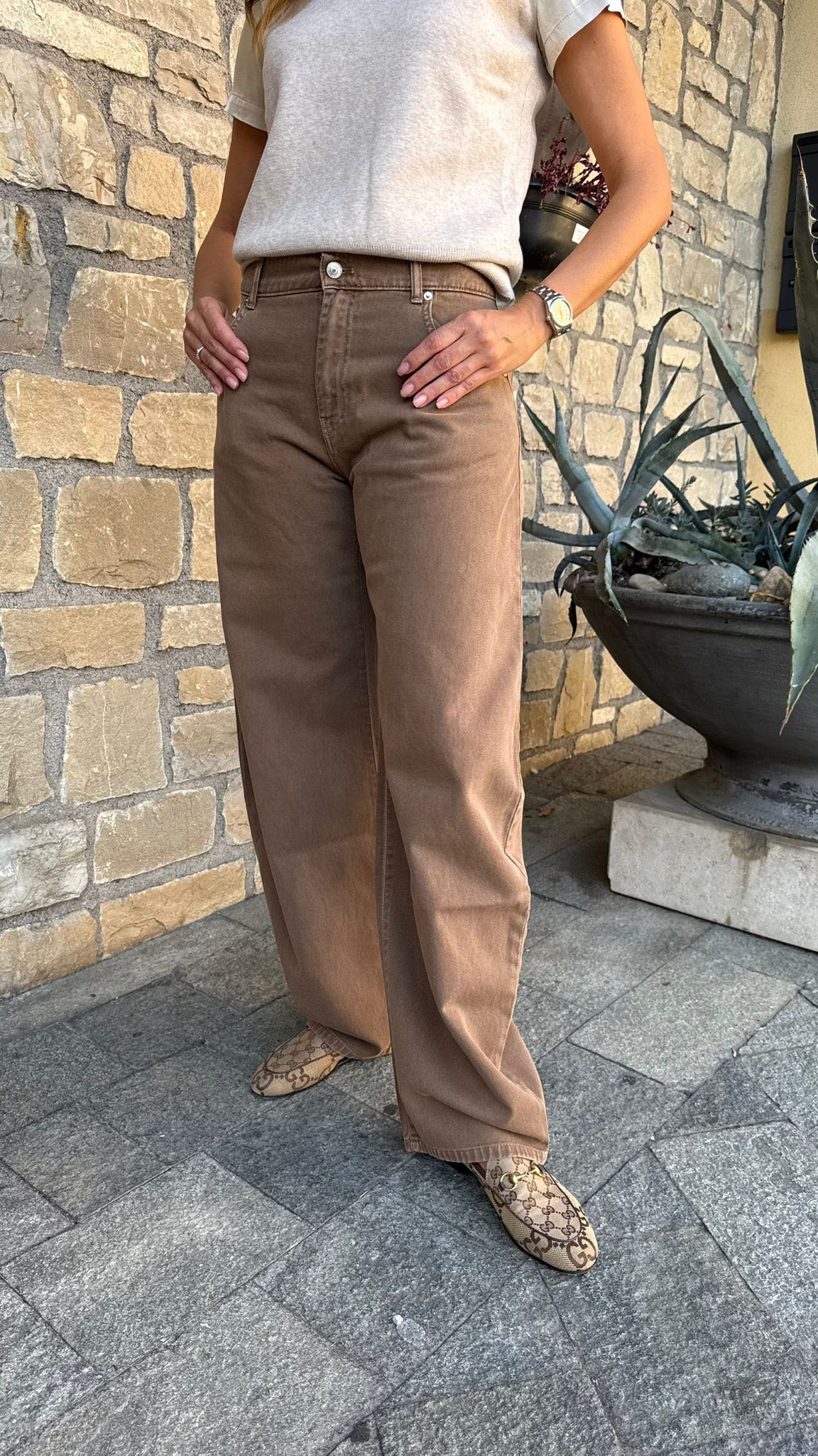JEANS DENISE MOUSSE