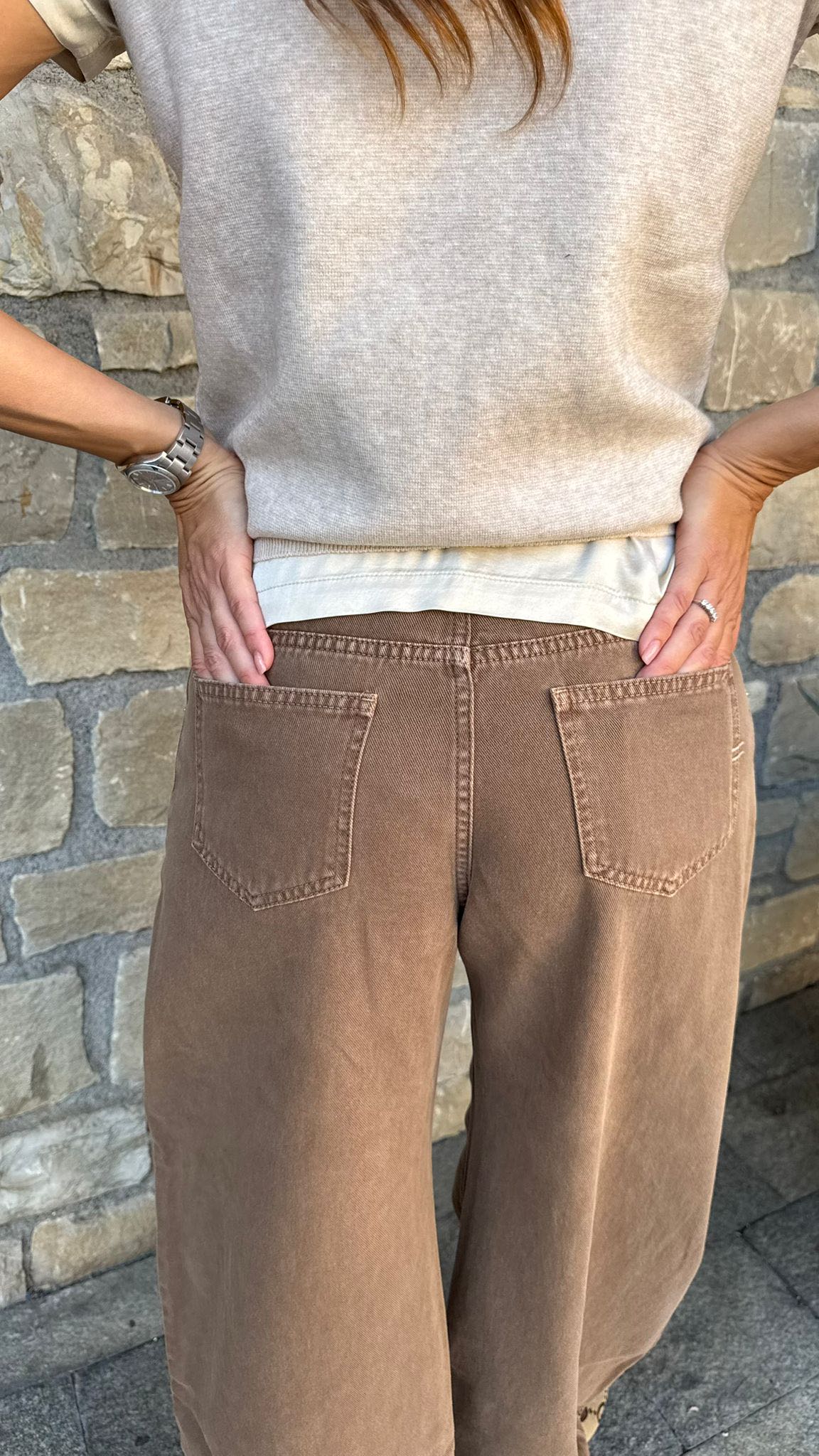 JEANS DENISE MOUSSE