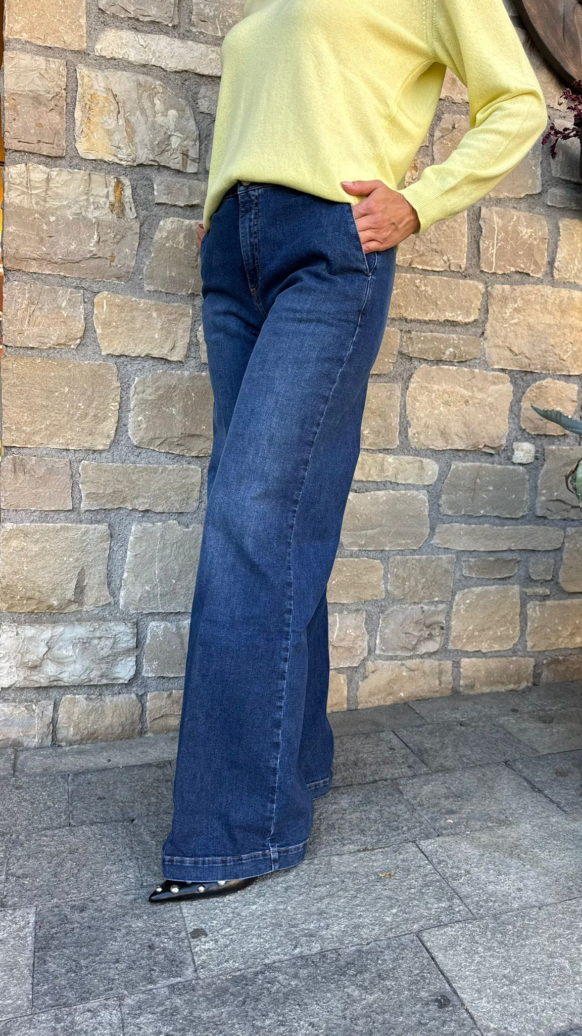 JEANS ELENA BLU