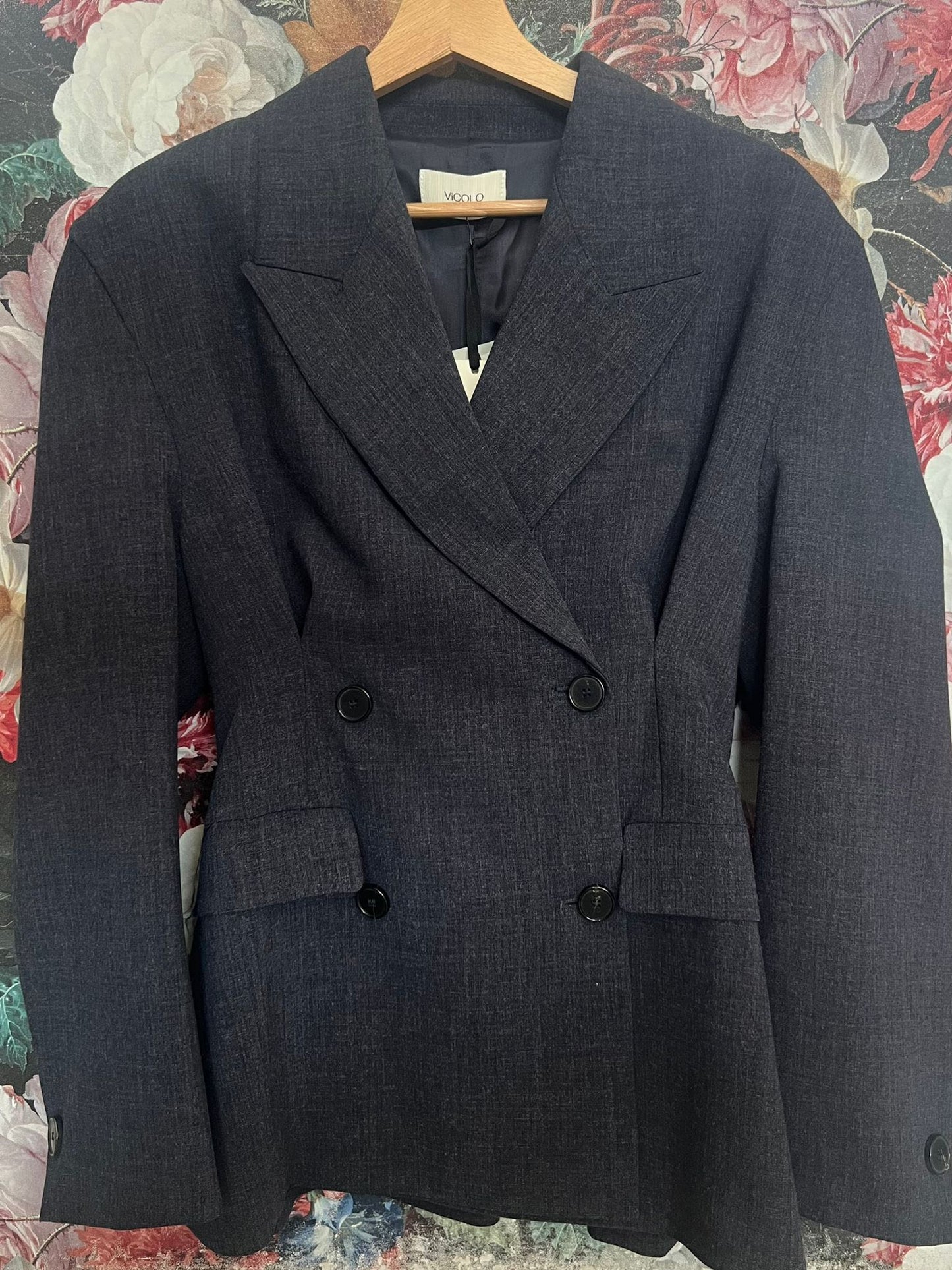 GIACCA SARTORIALE PENCE POSTERIORE BLU