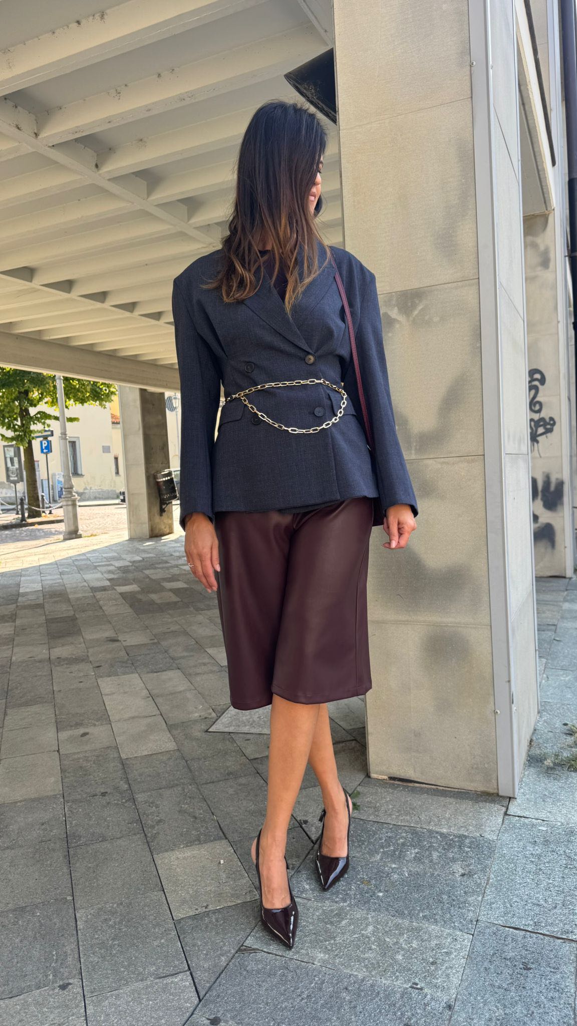 GIACCA SARTORIALE PENCE POSTERIORE BLU