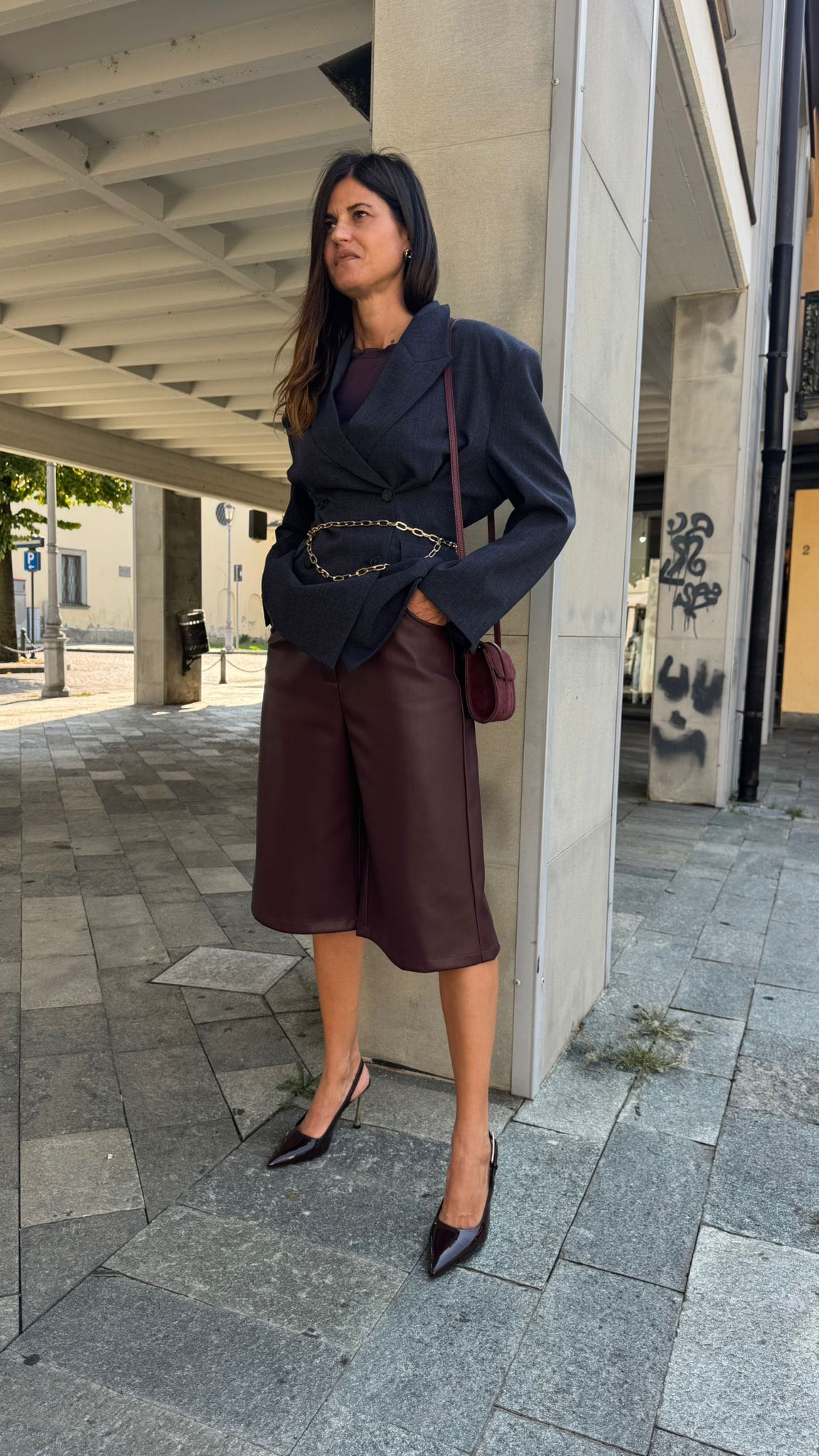 GIACCA SARTORIALE PENCE POSTERIORE BLU