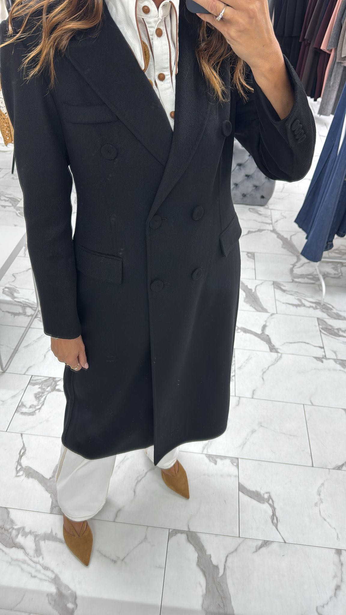 CAPPOTTO DOPPIOPETTO NERO