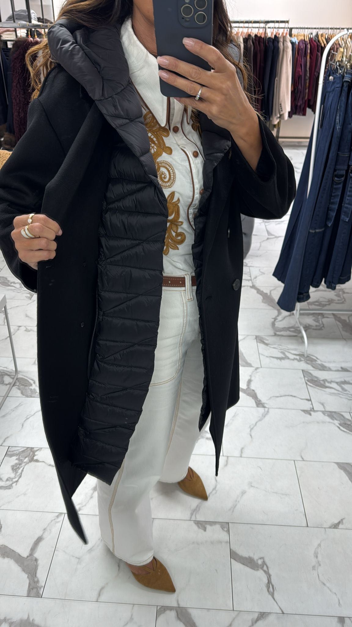 CAPPOTTO PIUMINO NERO