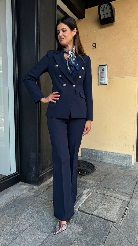 GIACCA TULIPANO BLU