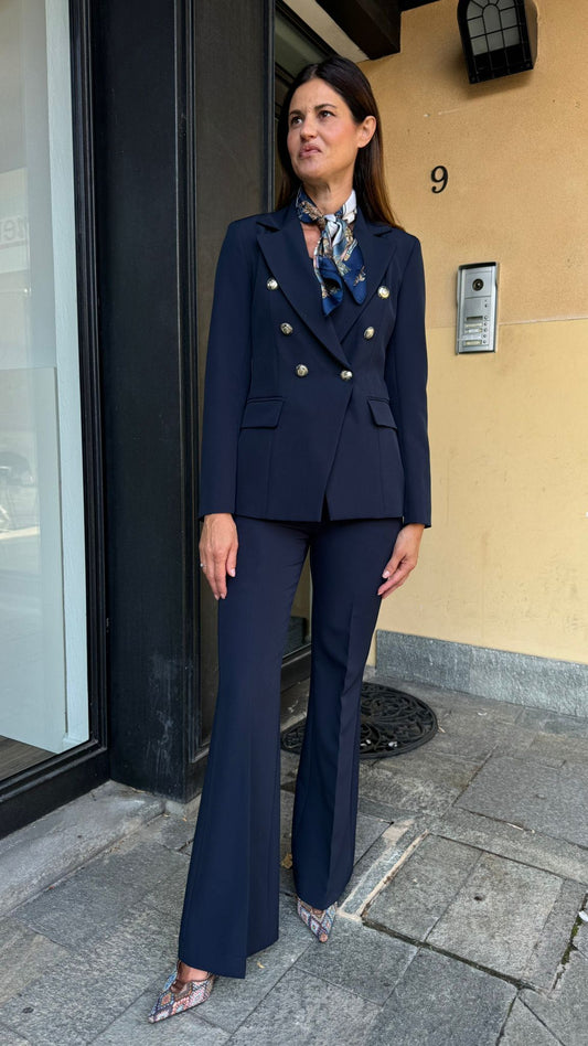 PANTALONE TULIPANO BLU