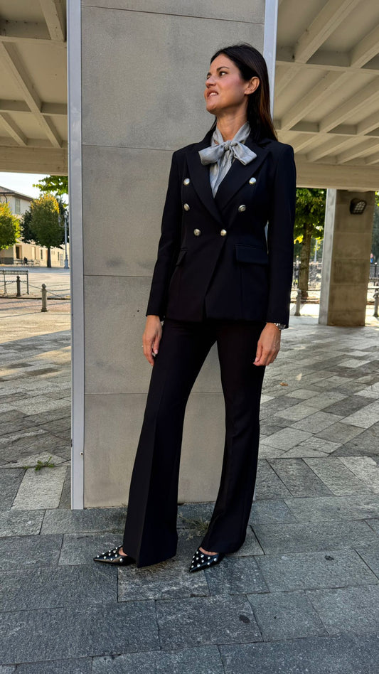 PANTALONE TULIPANO NERO