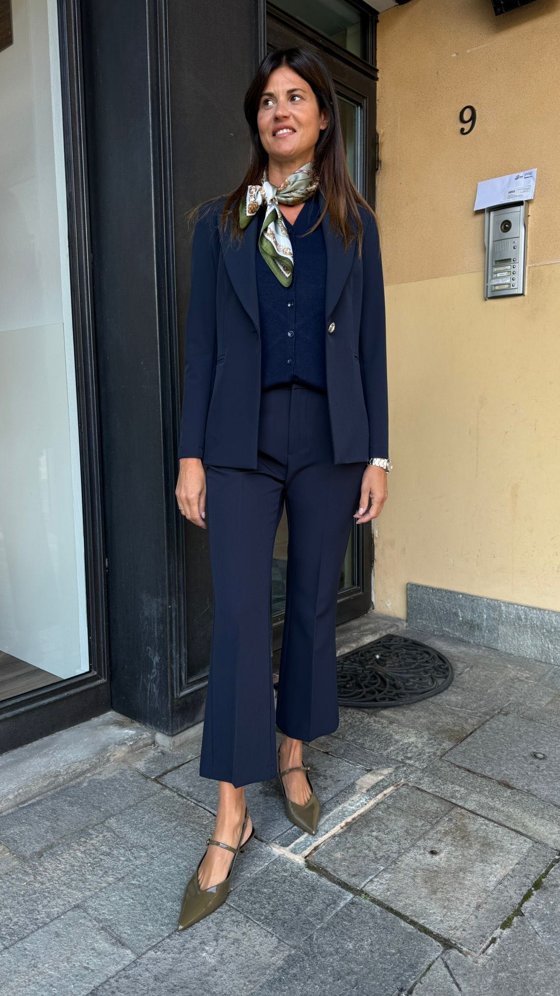 PANTALONE TROMBETTA BLU