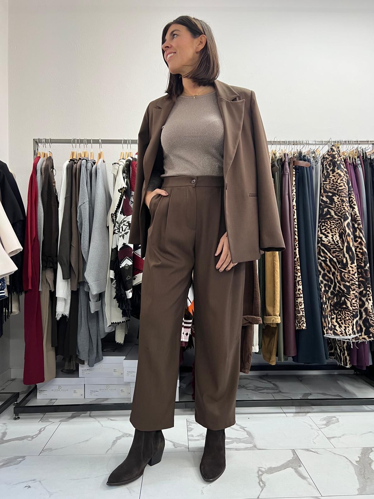 PANTALONE POLO CIOCCOLATO