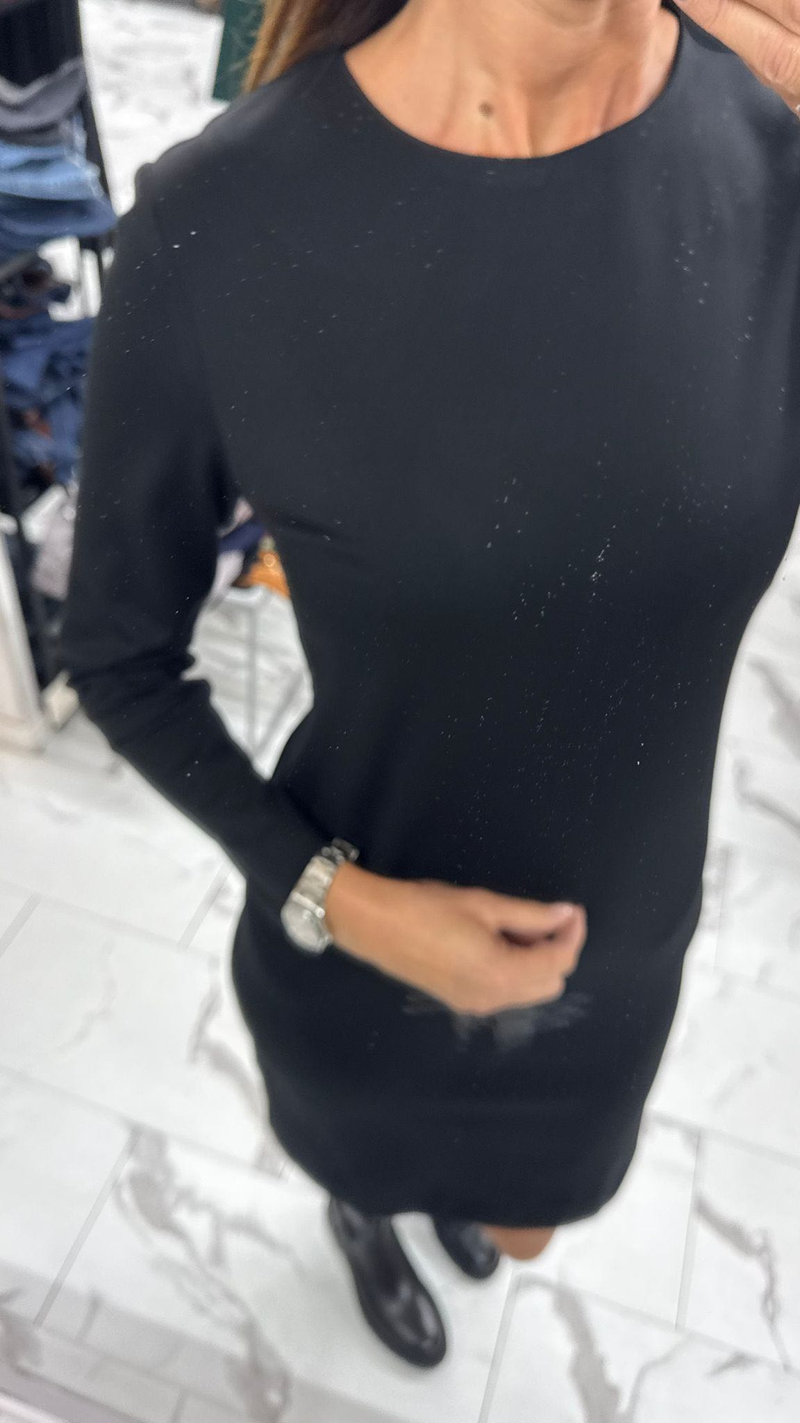 ABITO TUBINO NERO