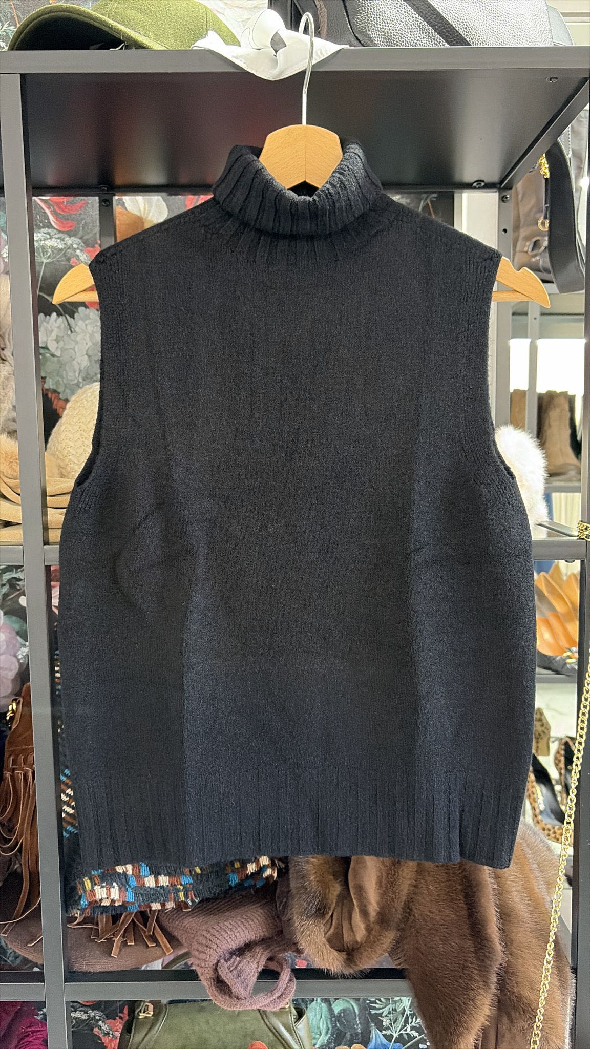 GILET DOLCEVITA NERO