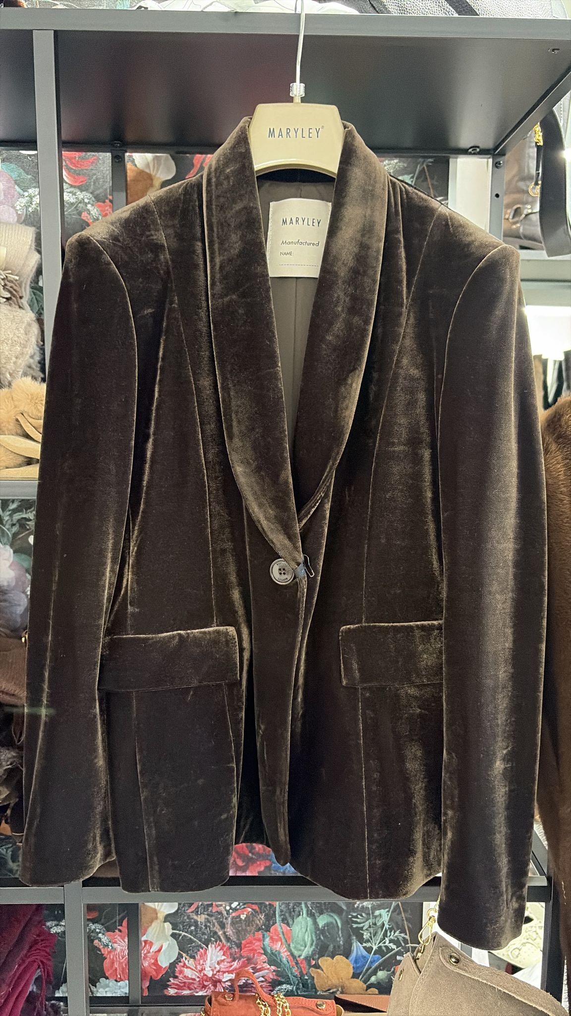 GIACCA CINIGLIA CIOCCOLATO