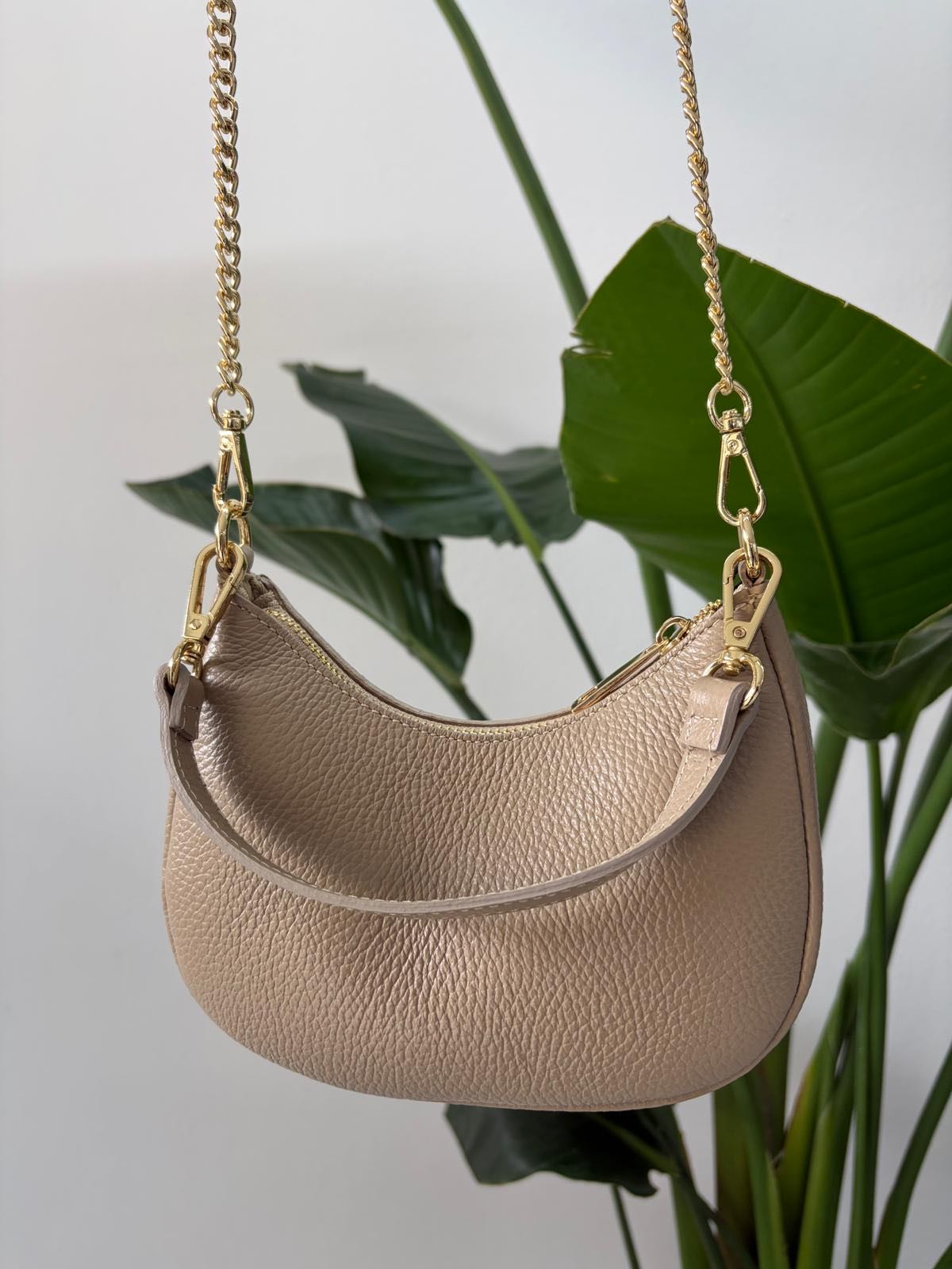 BORSA OPHIDIA SABBIA