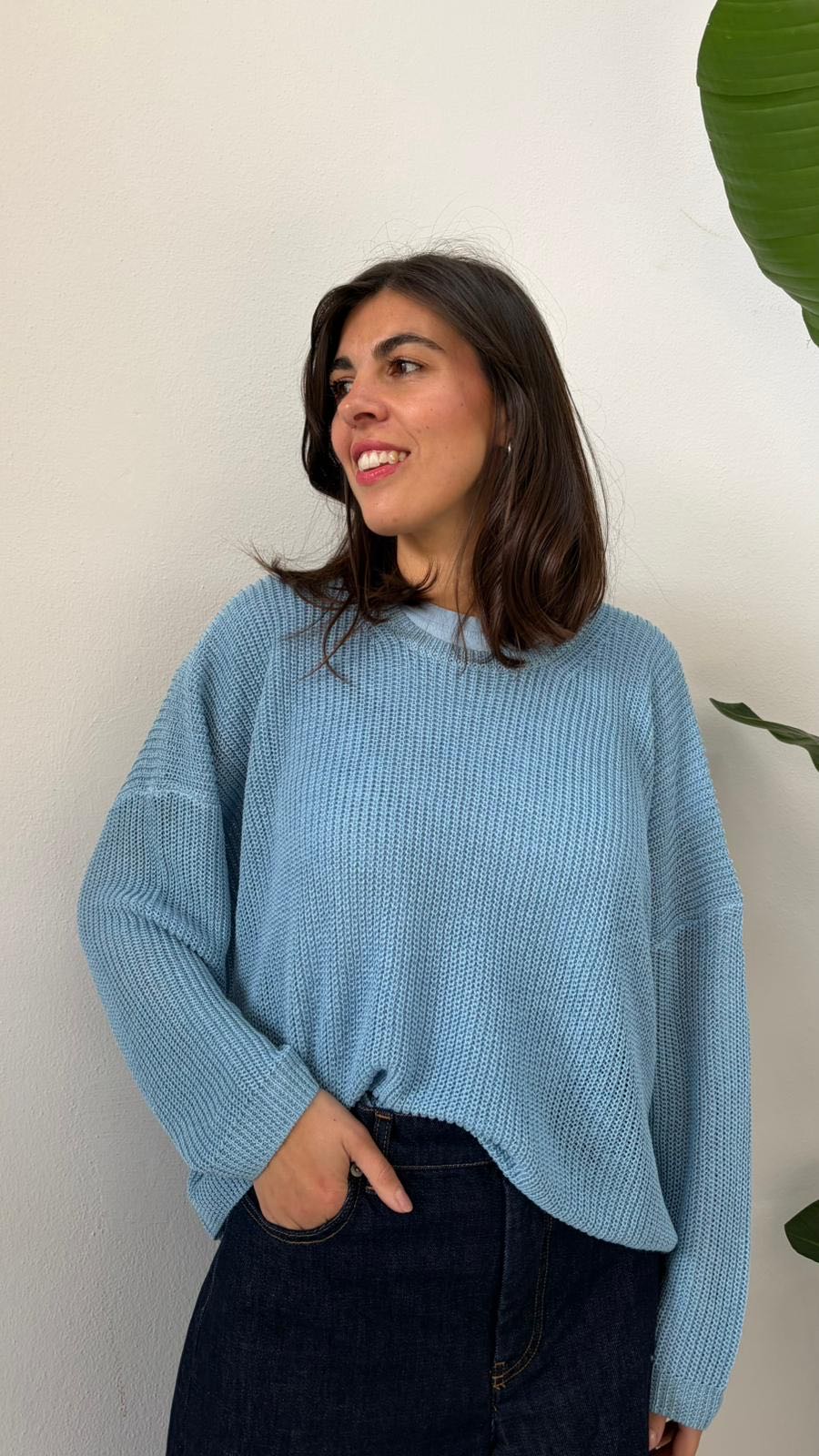 MAGLIONCINO SCATOLETTA AZZURRO