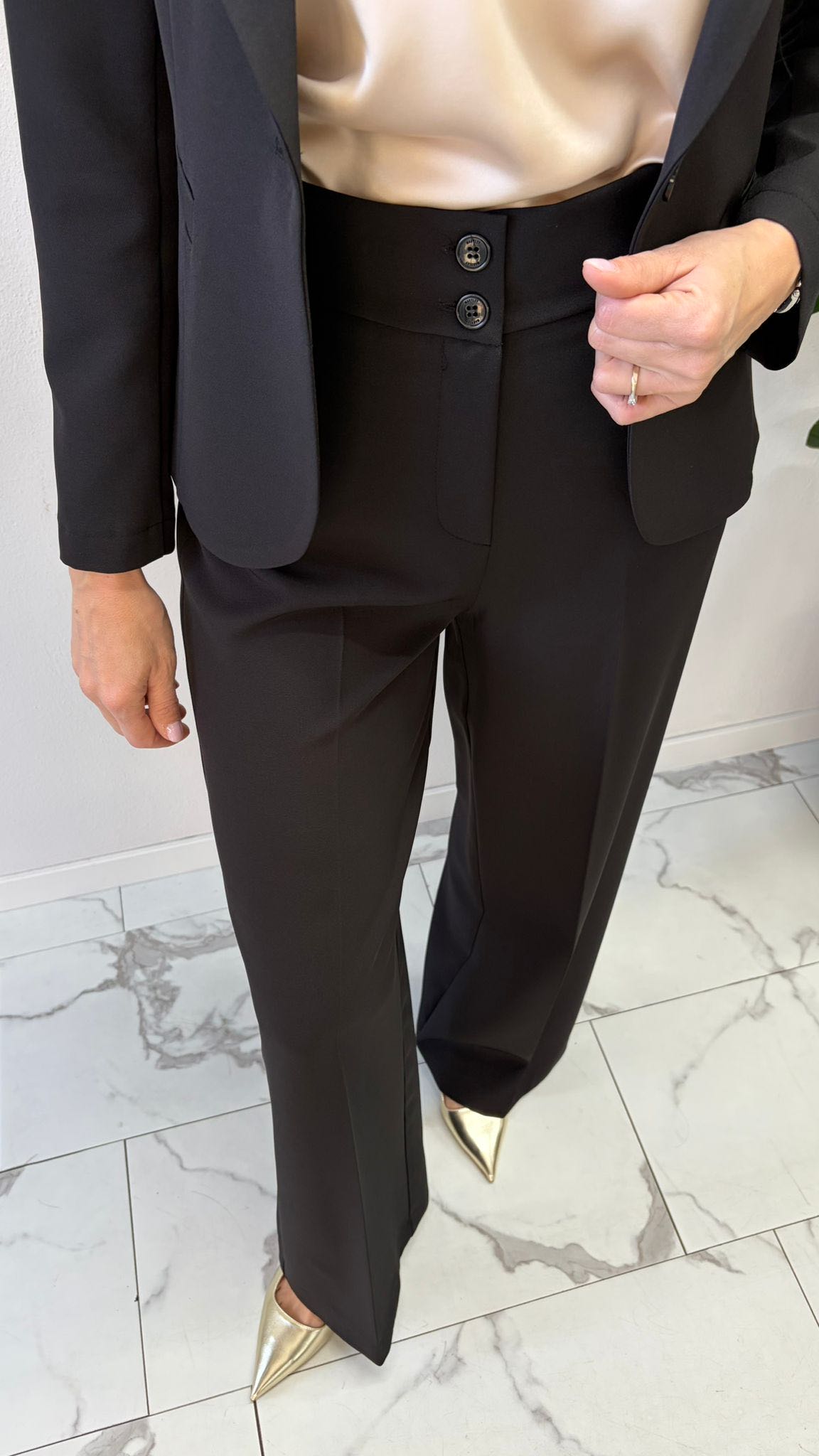 PANTALONE GIGLIO NERO