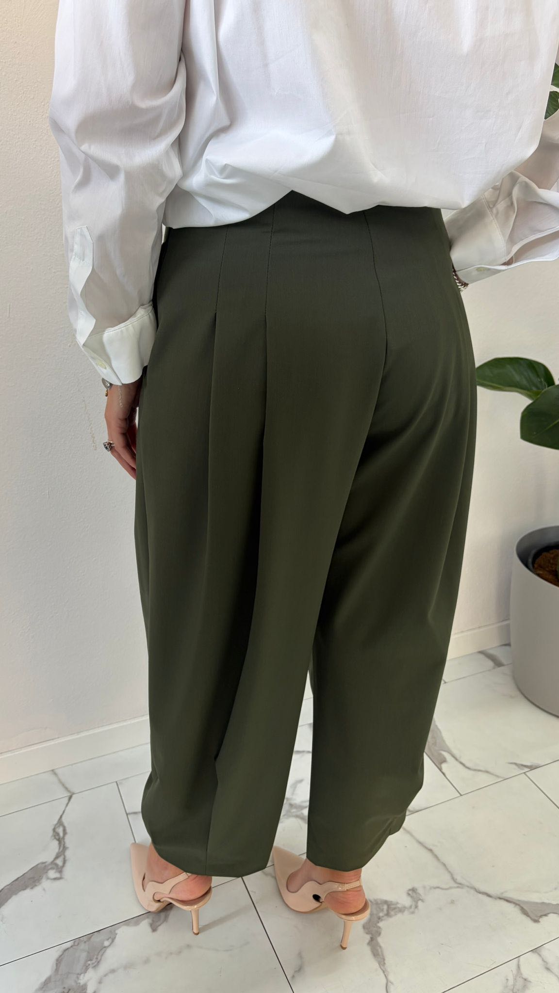 PANTALONE DOPPIA PENCE MILITARE
