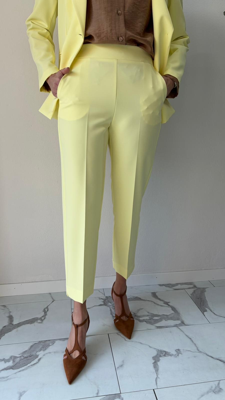 PANTALONE IRIS GIALLO