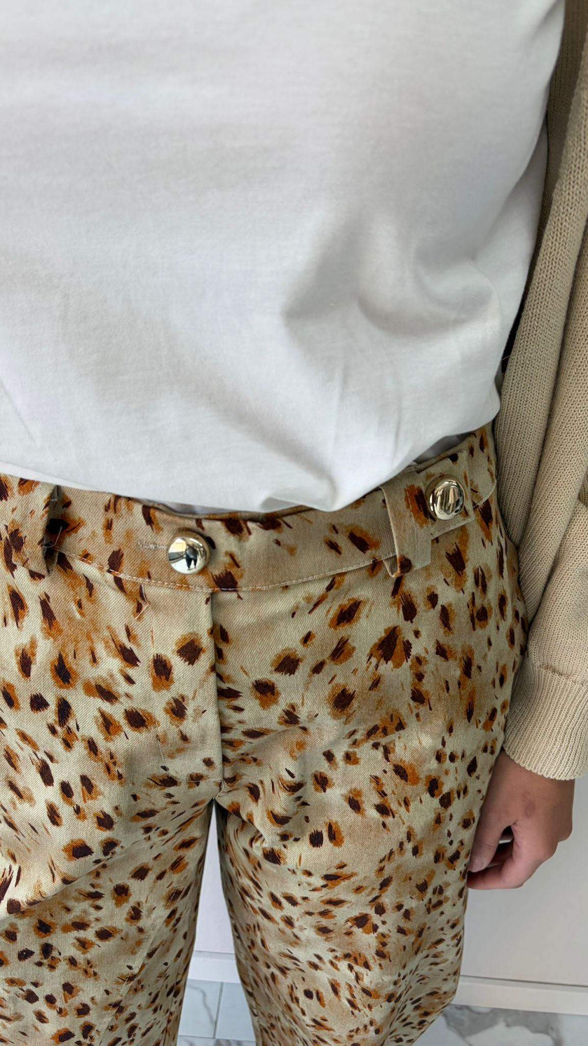 PANTALONE BARREL MACCHIA