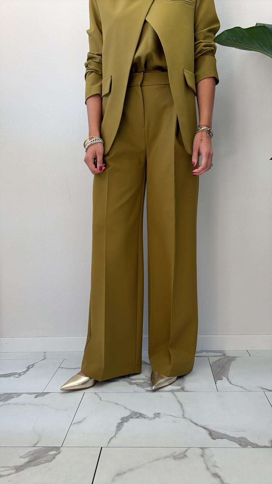 PANTALONE ORCHIDEA OLIO